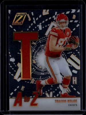 2023 Panini Zenith #20 Travis Kelce A to Z Sparkle