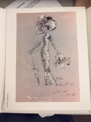 My Fair Lady  Costume Designs by Cecil Beaton Rereleased rare 