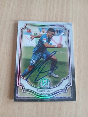 Trading Card signiert Nadiem Amiri TSG Hoffenheim NEU 