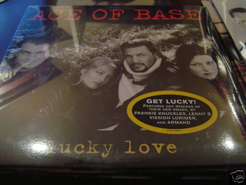 ACE OF BASE LUCKY LOVE REMIXES 12" 1996 ARISTA 12980 SEALED