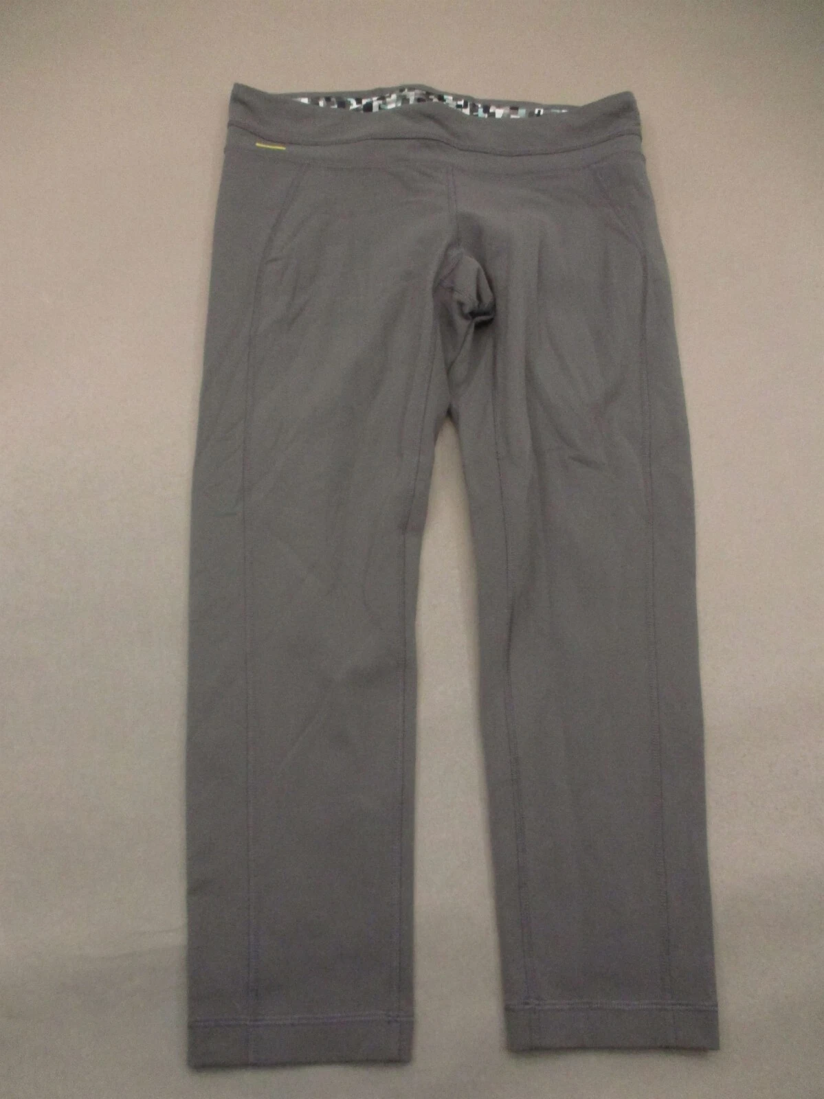 lole stretch pull on athletic training cropped leggings