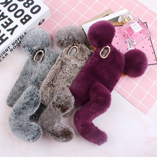 Phone Case for Galaxy Note 20/20+ Soft Plush Furry Protective Cover Skin - Picture 2 of 17