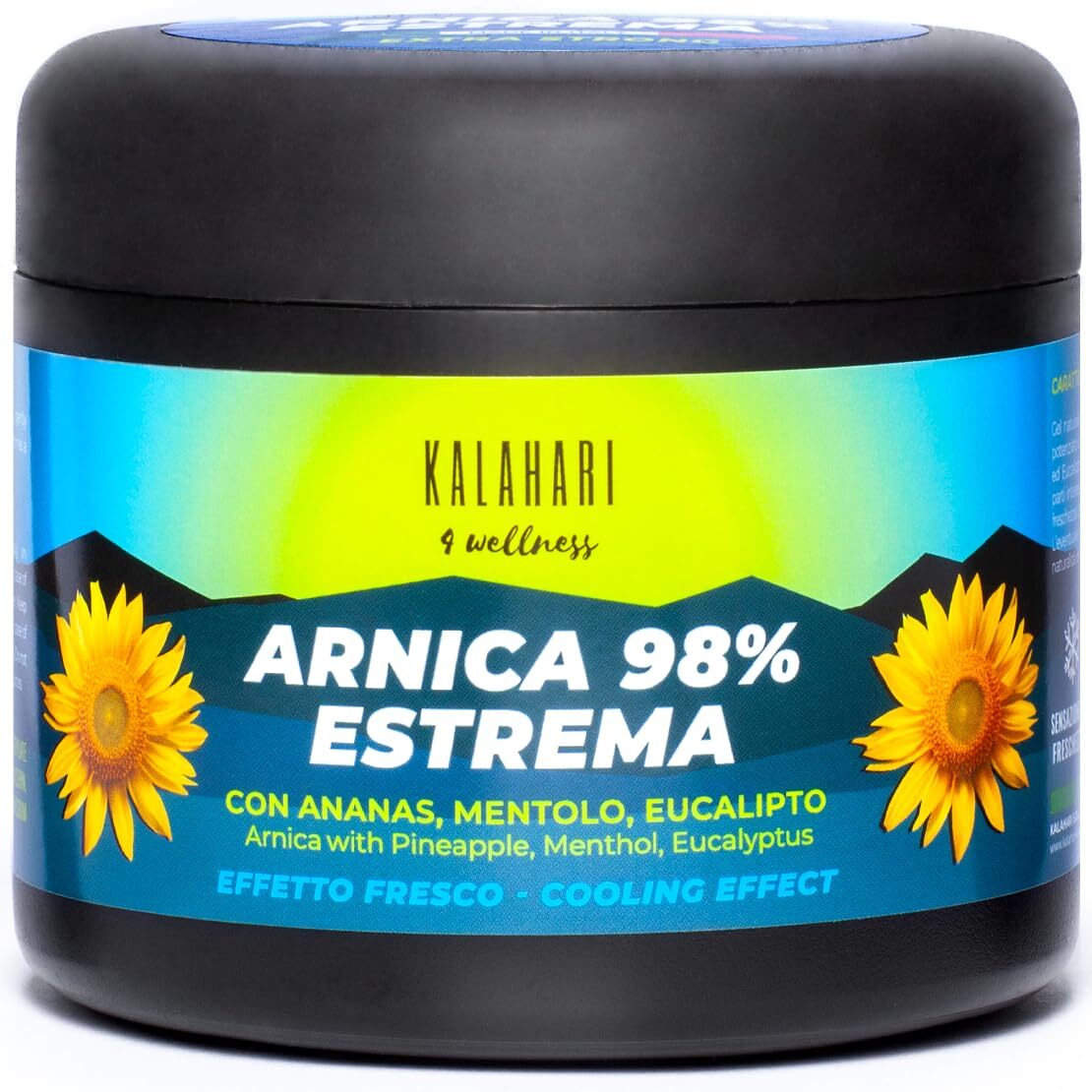 KALAHARI Arnica 98% Gel Estrema con Ananas - 500ml Sollievo Muscolare