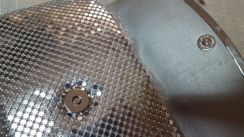 Vintage Clutch 80er Abendtasche Unterarmtasche Damenhandtasche - Bild 7 von 9