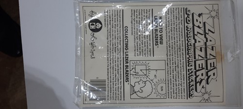 Vintage 1984 Michael Jackson Blazer 3-D Holographic Sticker, New old Stock - Picture 5 of 5