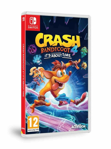 Crash Bandicoot 4: It's About Time SWITCH PAL ESPAÑA NUEVO ESPAÑOL FISICO