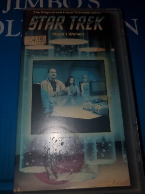 Star Trek Tv Series- Episode 4- Mudd's Women VHS,1985 vintage Sci-fi~working 