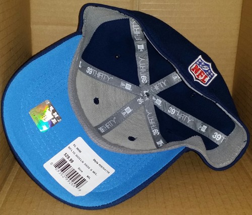NWT New Era 39THIRTY Los Angeles CHARGERS san diego fitted size cap hat nfl - Picture 3 of 3