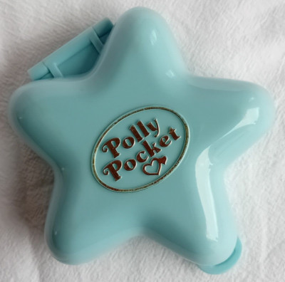 Polly Pocket Bluebird 1992 Fashion Fun Fairy Stern Blau Vintage