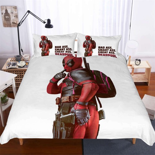 Sword Gun Deadpool 3D Print Duvet Quilt 