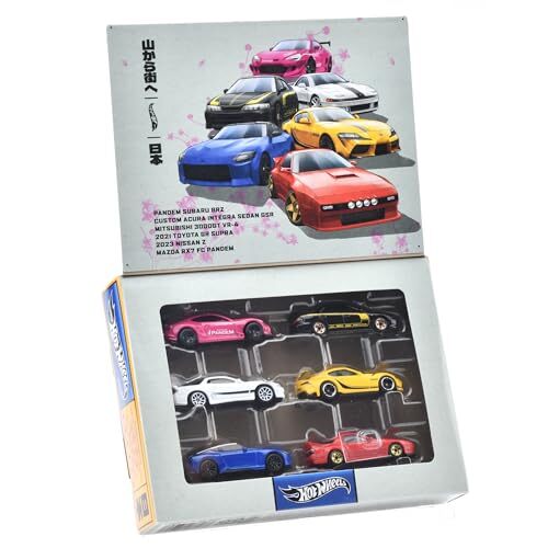 Hot Wheels Street of Japan Multipack HRX54 6-Car Set Collection