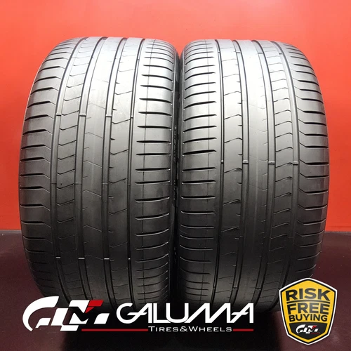 Set of 2 Tires LikeNEW Pirelli P Zero PZ4 Run Flat 315/35R21 315/35/21 #87272