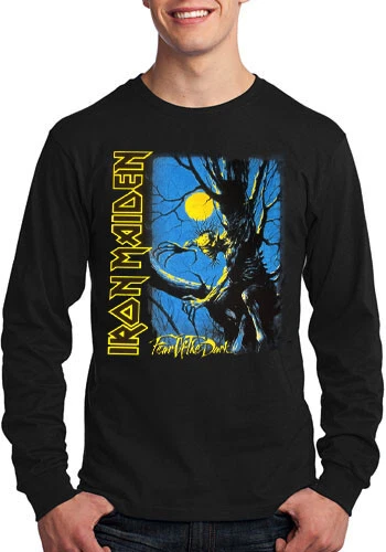 Fruit Of The Loom Men's Original Long Sleeve T-Shirt - 100% Cotton, Black, Size 2XL - View #9