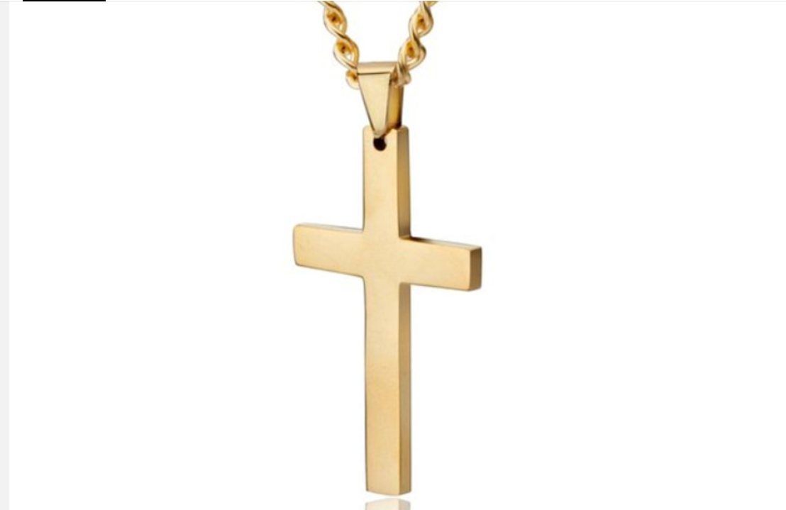 Collar de Cruz de colgante de ALEACION ZINC unisex religioso amuleto | eBay