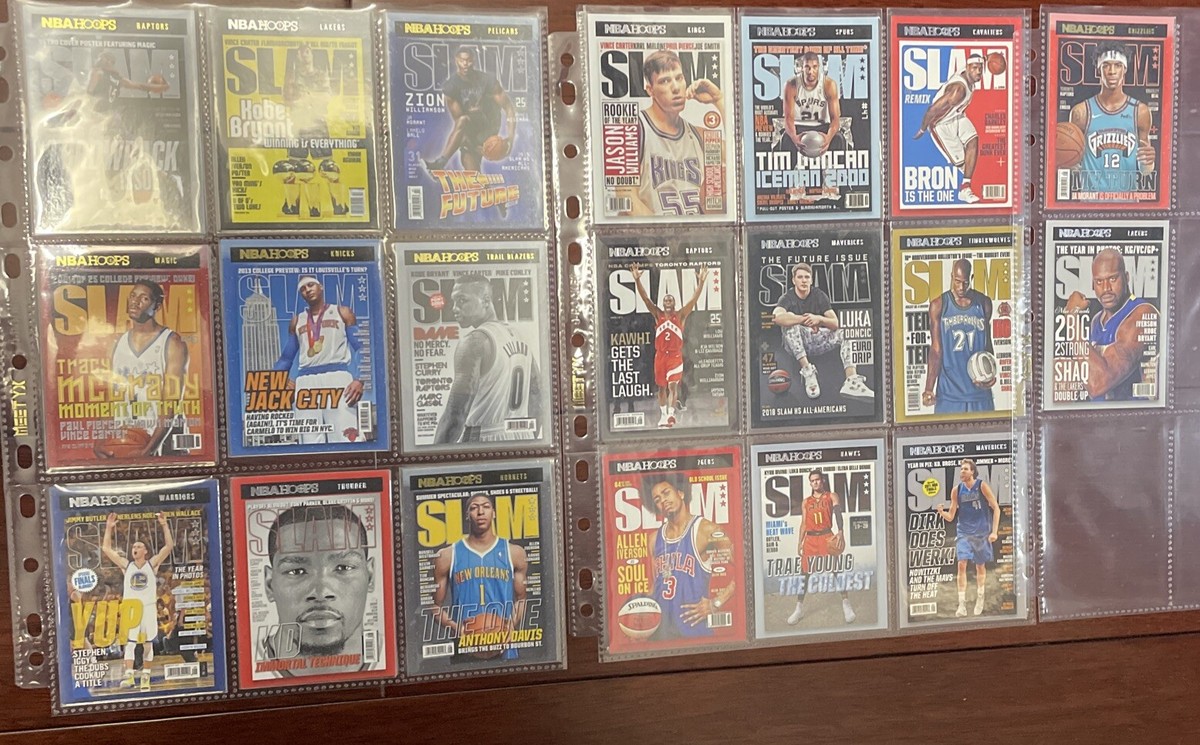 Panini NBA Hoops 20-21 Slam 雑誌カード　全20枚 NBA HOOPS SLAM Inserts 20-21 Full 20 Card Set - Framed Ready