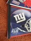 4 Vintage Super Bowl XXLI Giants Patriots Pennants . — photo 5