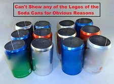 12 pack  12oz Beer Soda Can Covers Hider Misc Brands & Color Sleeve Wrap Golf