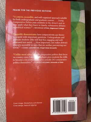 Doing Comparative Politics: An Introduction to Approaches and Issues, 3rd ed. by