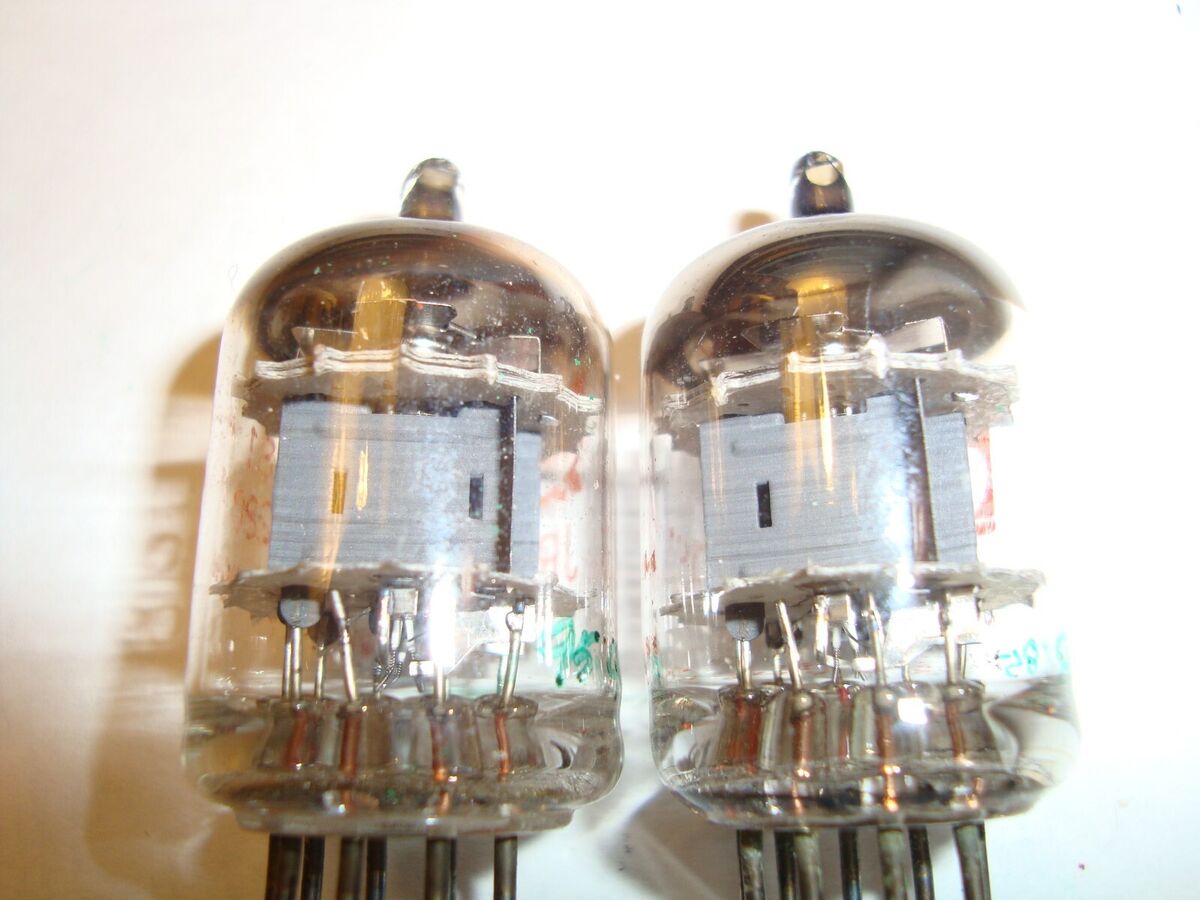 Pair Military JRP- 5670 (2C51, 369A) Tubes, Rare Windmill