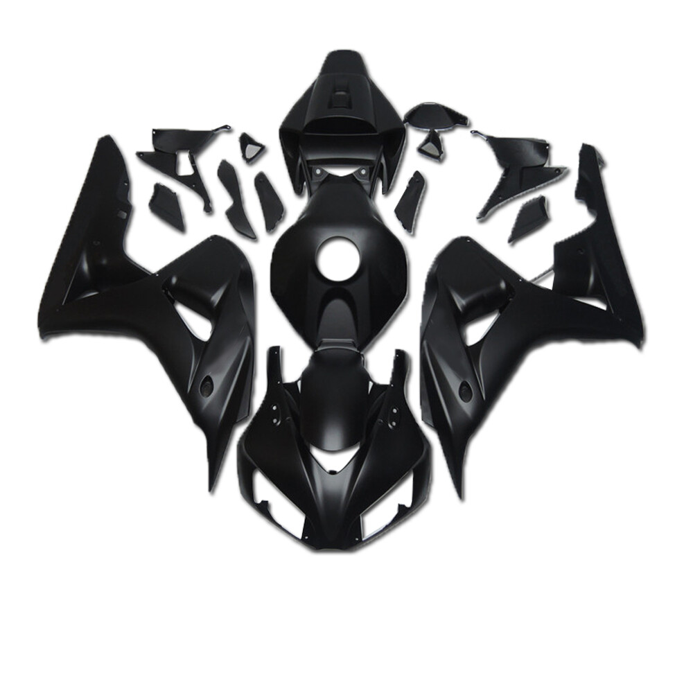 FTA Injection Matte Black Fairing Fit for 2006 07 Honda CBR 1000RR