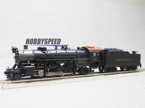 MTH PREMIER PRR 2-8-2 USRA LEGGERO MOTORE A VAPORE MIKADO #9628 O CALIBRO 20-3839-1 NUOVO - Foto 3 di 11