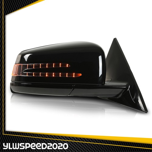 Black Right Passenger Side Mirror Fit For 2010-17 Mercedes Coupe E350 E400 E550 - Picture 2 of 12