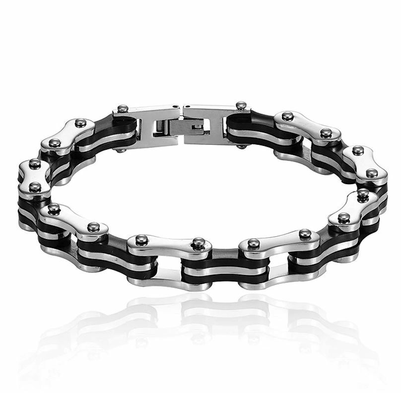 SKINBOUND - Large en acier inoxydable pour homme et femmes chaîne SKINBOUND - Large en acier inoxydable pour homme et femmes chaîne