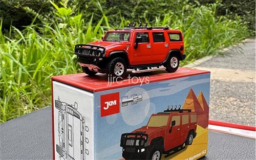 JKM 1/64 Hummer H2 2005 SUV shock-absorbing Diecast Car Model Toy Collection - Picture 17 of 19