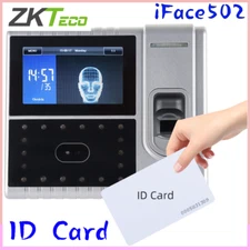 ZKTeco iFace502 +ID Biometric Time Clock for Employees Attendance Access Control