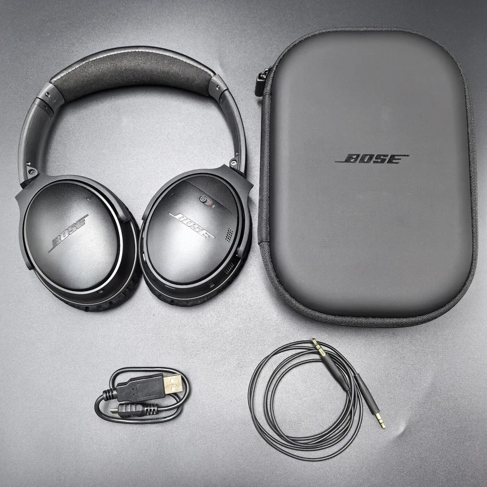 Auriculares inalámbricos con cancelación de ruido Bose QuietComfort 35 I QC35 - negros Foto 4 de 4