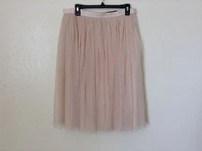 NWT NEEDLE & THREAD Tulle Midi Skirt*Petal Pink*Sz 12 US/UK 16*HTF Color!