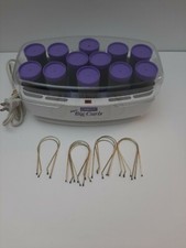 Conair More Big Curls CHV12N Complete 12 rollers 12 clips Purple with Gray Flock