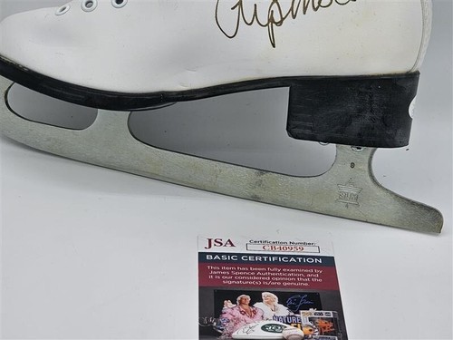 Tara Lipinski Signed ICE SKATE, Lake Placid Figure Skate - Picture 6 of 9