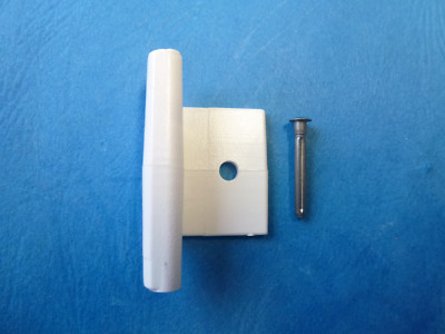 	Kunststoffscharnier Meteor/ Normbau Briefkasten BK 88, weiss