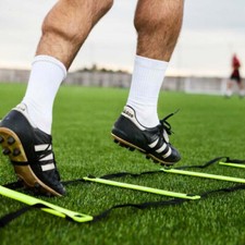 4pk agility ladder | fluro yellow | cheap speed fitness kit