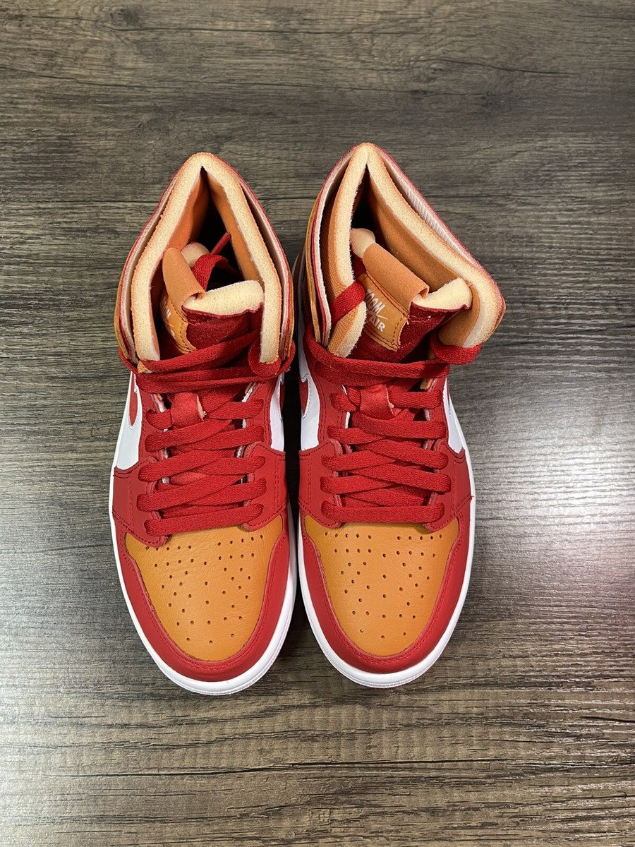 Nike Air Jordan 1 Zoom Air Comfort Fire Red Hot Curry CT0979