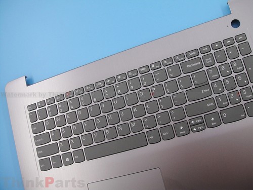 New/Orig Lenovo ideapad 3-17ITL6 Palmrest Keyboard Bezel US FPR AG 5CB1B97483 - Picture 3 of 3