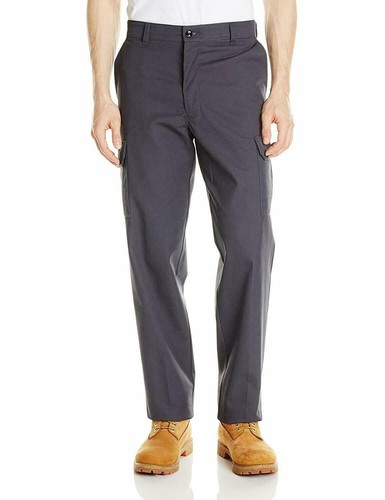 Red Kap Men's Industrial Cargo Pant, Charcoal Gray, 44W x 29L PT88 Poly Blend - Picture 7 of 8