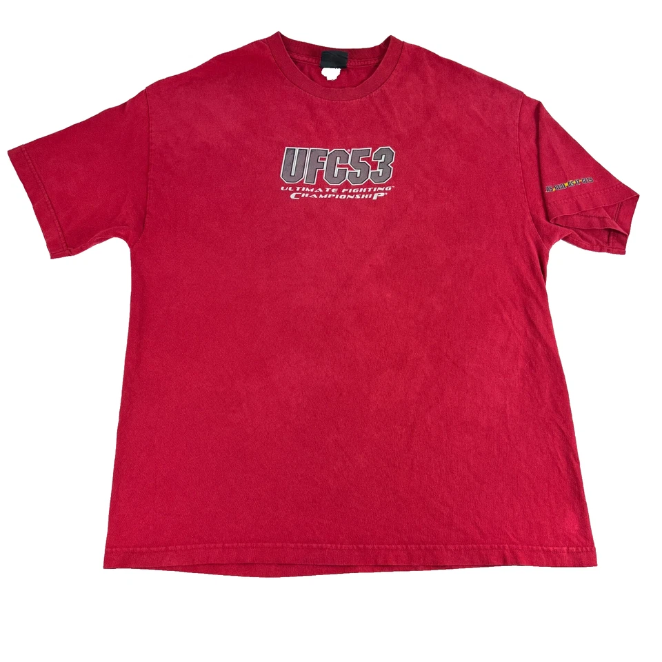 Camiseta De Colección Y2K 2005 UFC 53 Heavy Hitters Arlovski v Eilers Tanner v Franklin XL Foto 3 de 4