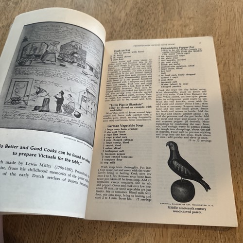Pennsylvania Dutch Recipe Book 1961 Culinary Arts , 250+ Fine old Recipes, PB - Picture 9 of 11