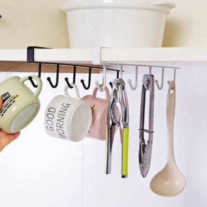 Details zu 6 Haken Hook Tasse Eisen Halter Aufhängen Küchenschrank Badezimmer Lagerregal Details zu 6 Haken Hook Tasse Eisen Halter Aufhängen Küchenschrank Badezimmer Lagerregal