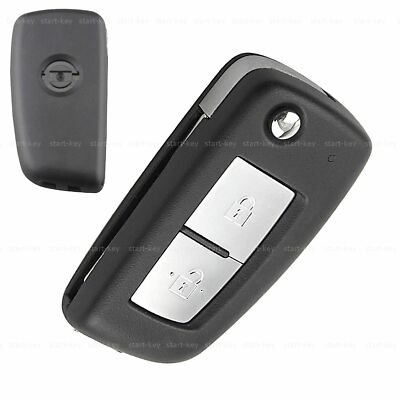 Schlüssel Ersatz Gehäuse passend für Nissan Qashqai Micra  Juke X-trail Note key
