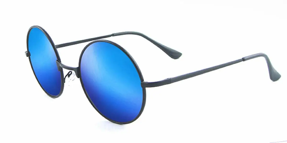 Sunglasses Blue Mercury Square New Trendy Fancy Goggles-vietvuevent.vn