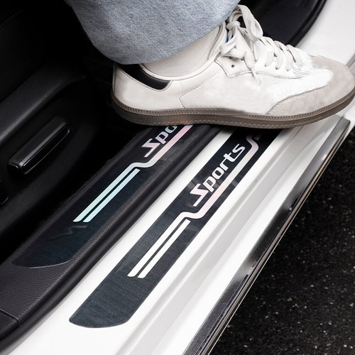 Bande de protection universelle vente 4 pièces seuil voiture résistant aux rayures accessoires