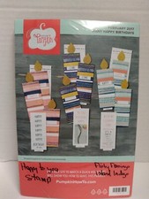 Sealed Stampin Up MANY HAPPY BIRTHDAYS Paper Pumpkin Feb 2017 NO STAMP OR INK