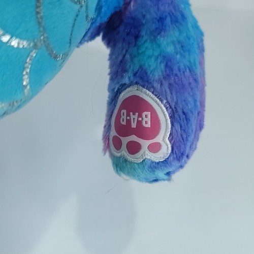 Build a Bear BAB Magical Mer-Bear Mermaid Plush 18” Blue Purple Stuffed Animal - Picture 6 of 7