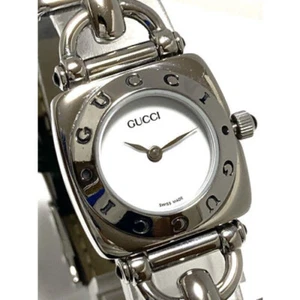 Montre Femme GUCCI 6300L Cadran Blanc