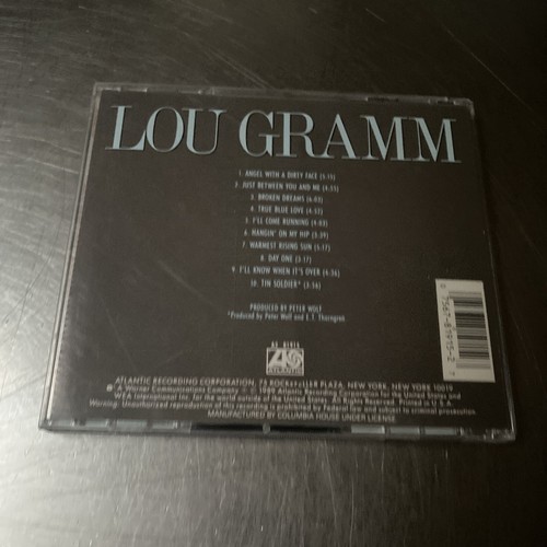 Long Hard Look by Lou Gramm (CD, Oct-1989, Atlantic (Label)) - Picture 2 of 6
