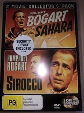 DVD - Humphrey Bogart 2 Movie Collectors Pack - Sahara and Sirocco