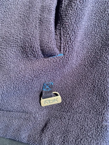 Women’s size M Carolina Panthers fleece zipper Jacket Reebok NFL Football Fan E - Picture 5 of 6
